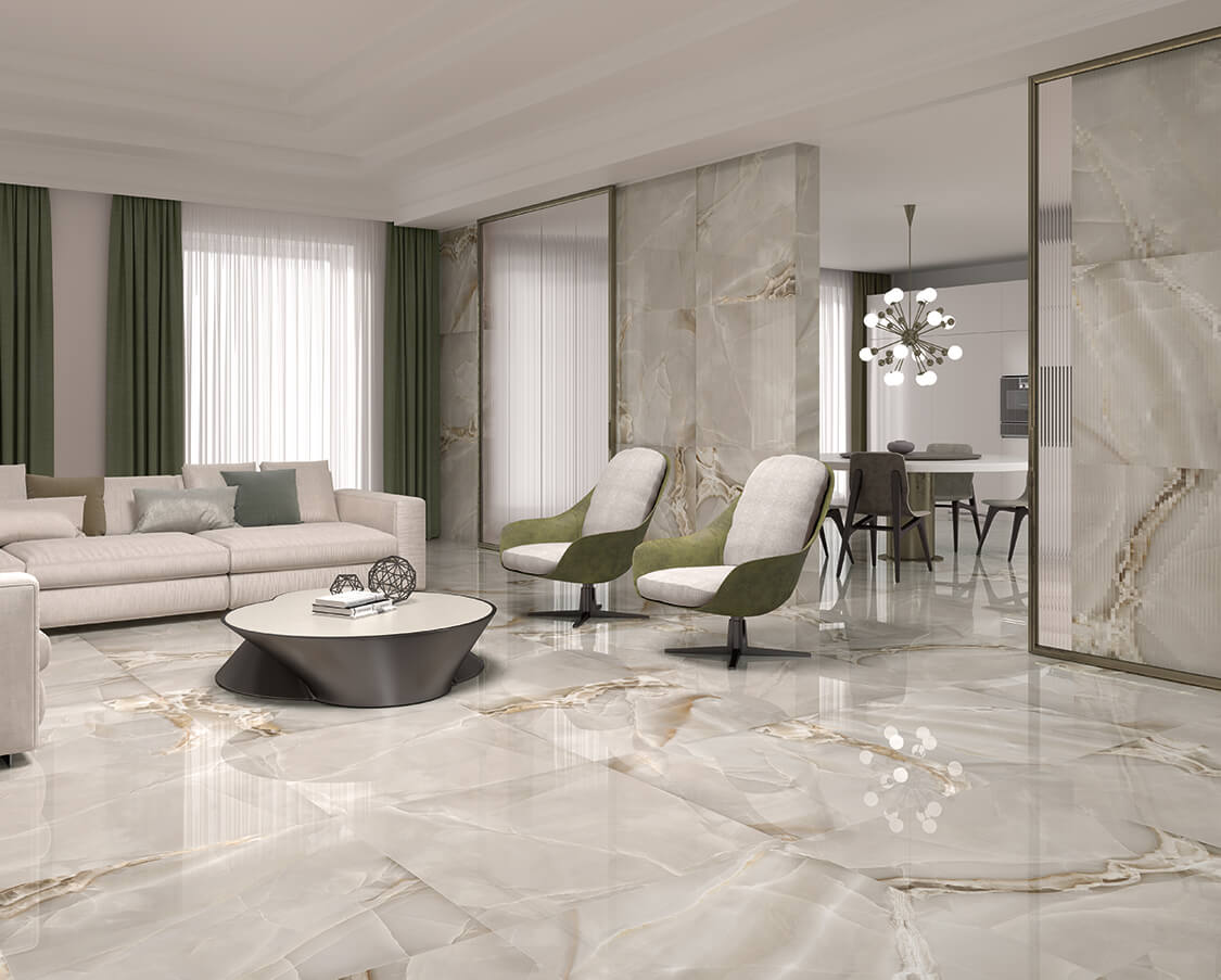 porcelanato porcelánico mobiliario muebles azulejos pisos muros cocina cocinas verde bienestar tendencias